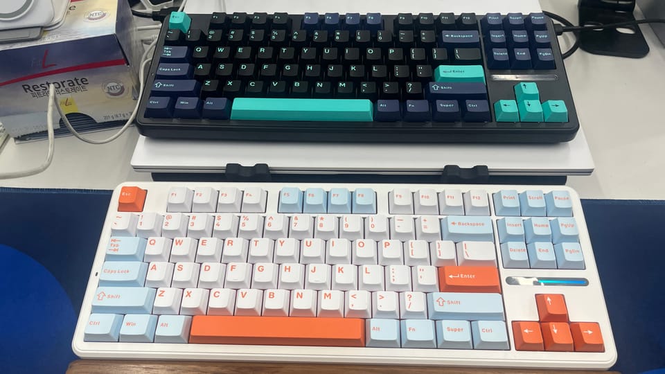 독거미 키보드를 당근으로 구매하였다.